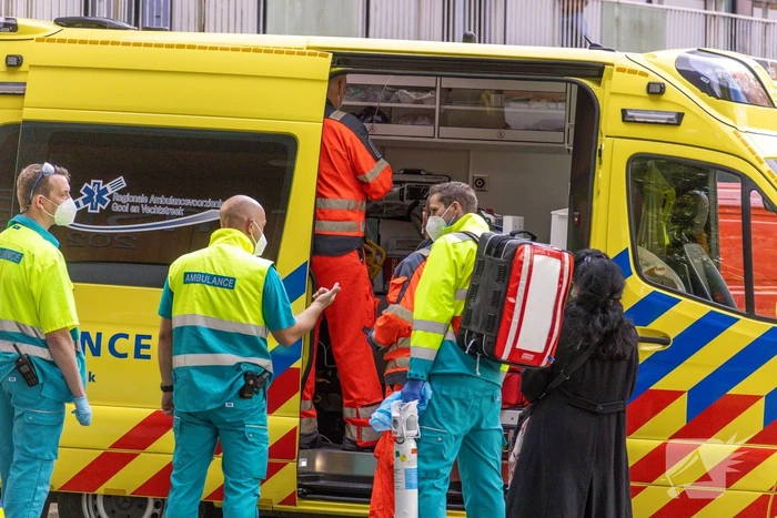 Traumahelikopter landt voor incident in flatwoning