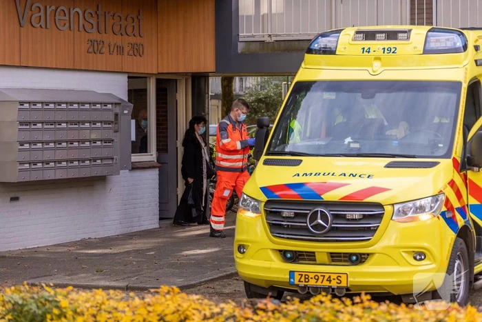 Traumahelikopter landt voor incident in flatwoning