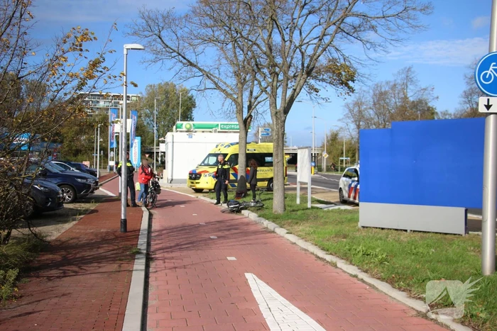 Fietser gewond bij ongeval op fietspad