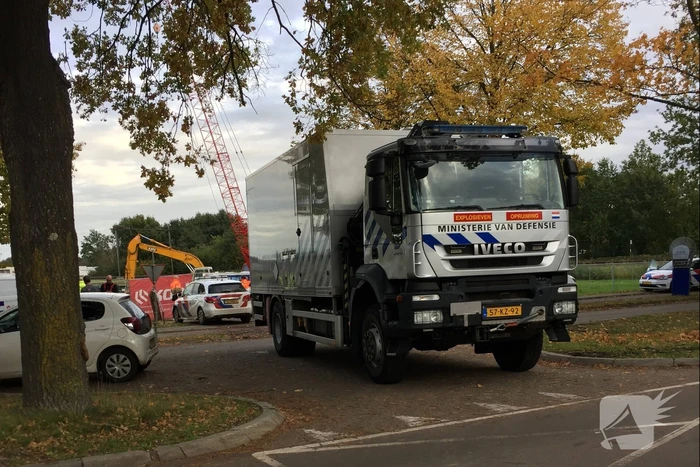 Oude bom uit tweede wereldoorlog aangetroffen