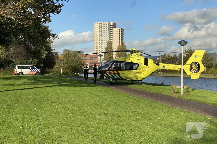 Oudere man met rollator in water terechtgekomen en overleden