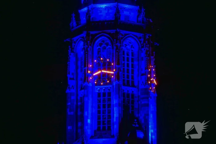 Cunerakerk kleurt blauw voor vijfenzeventig jaar bestaan Verenigde Naties