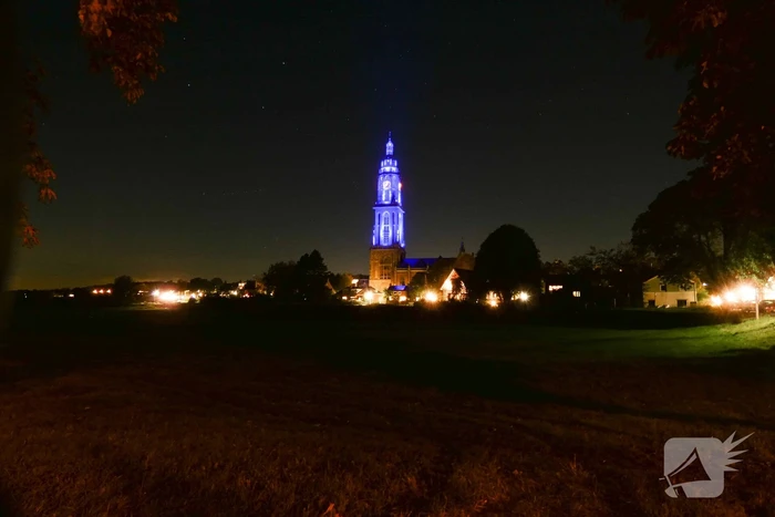Cunerakerk kleurt blauw voor vijfenzeventig jaar bestaan Verenigde Naties
