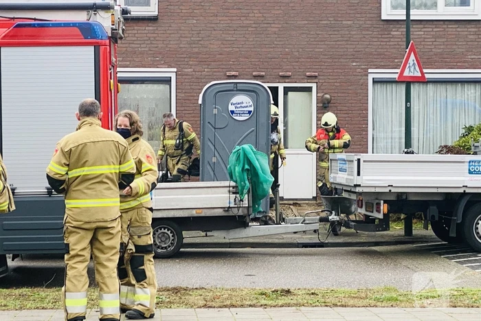 Bouwvakkers veroorzaken gaslekkage in woning