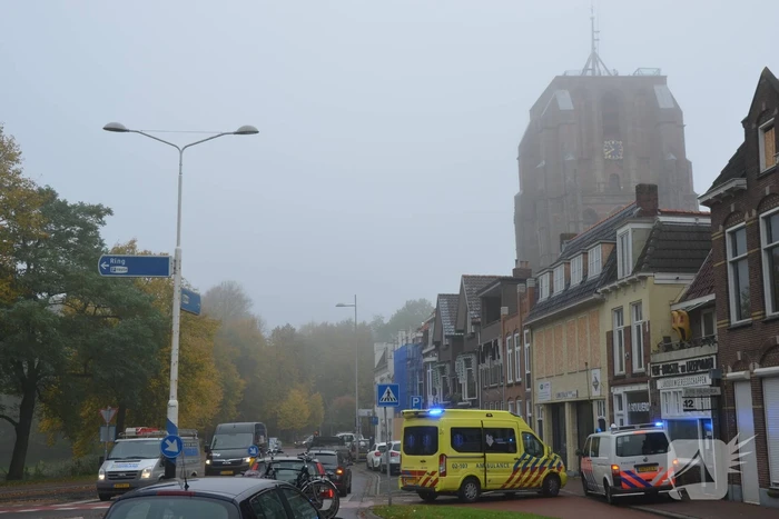 Fietser gewond bij valpartij
