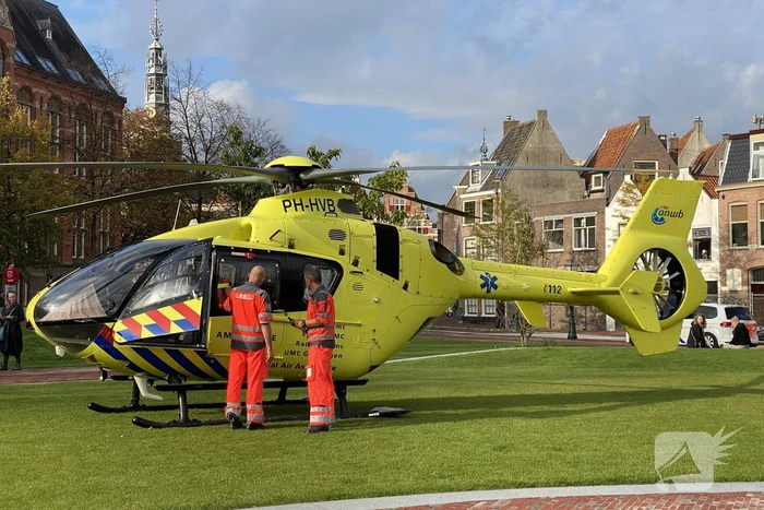 Traumahelikopter landt voor ongeval in huis