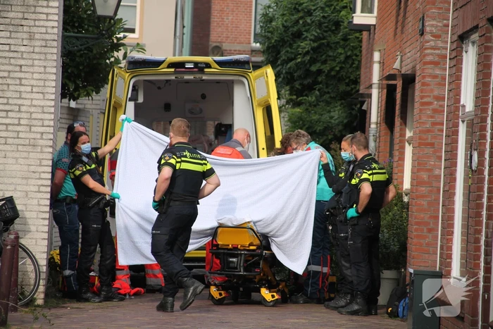 Traumahelikopter landt voor ongeval in huis