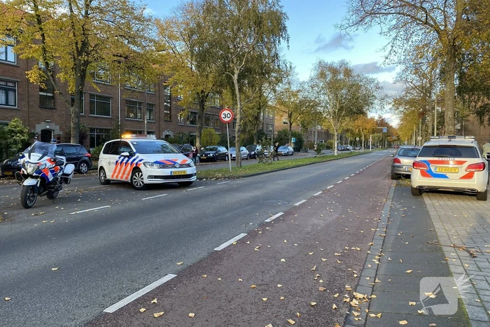 Ongeval tussen scooterrijder en fietsster