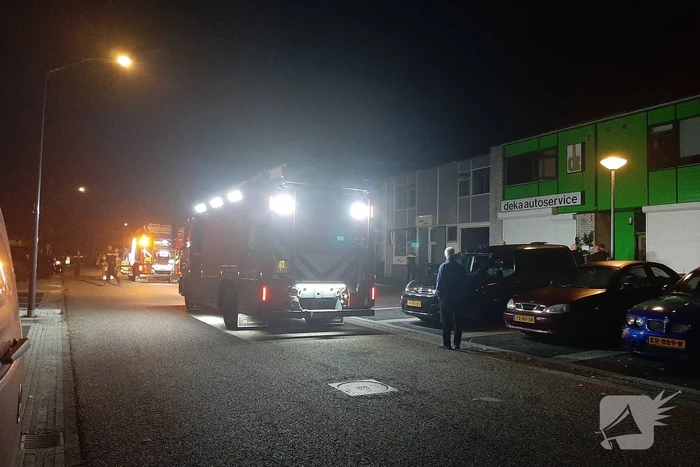 Brand in kapsalon