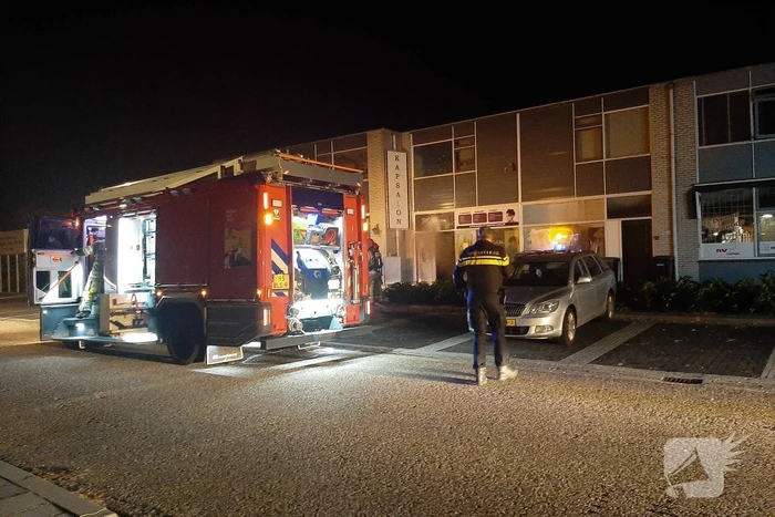 Brand in kapsalon