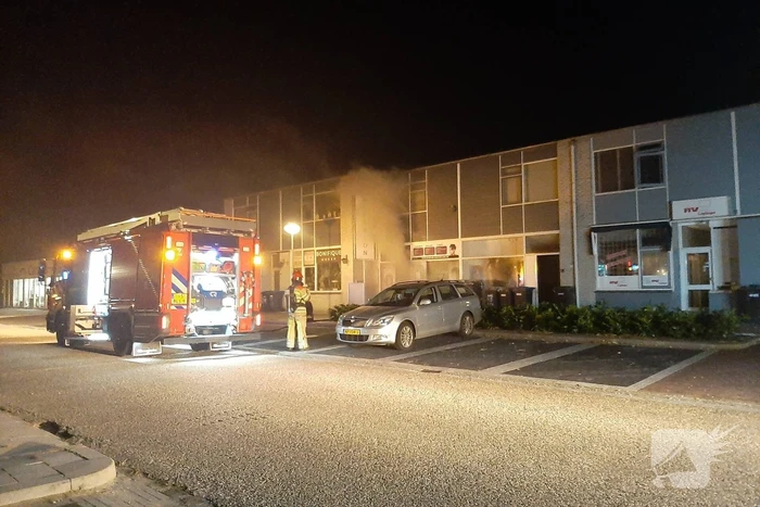 Brand in kapsalon