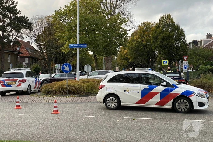 Flinke schade bij botsing tussen auto en motor