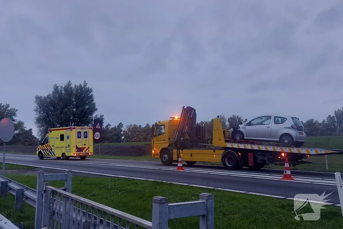 Veel schade bij ongeval tussen twee auto's