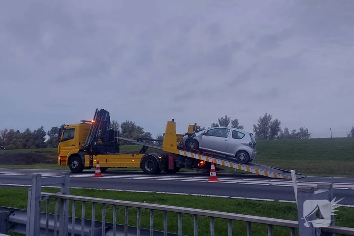 Veel schade bij ongeval tussen twee auto's