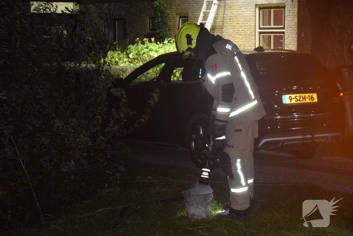 Openhaard zorgt voor beginnende dakbrand