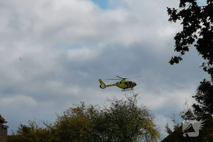 Traumahelikopter ingezet voor zeer ernstig verkeersongeval