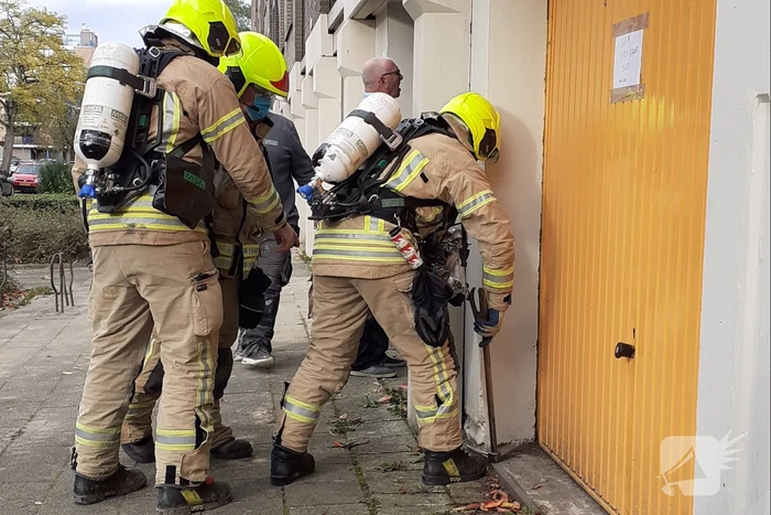 Gaslucht blijkt benzinelucht van auto