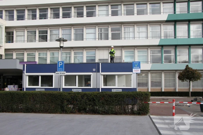 Units geplaatst bij Sint Jans Gasthuis voor toestroom coronapatiënten