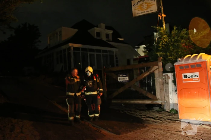 Brand in meterkast Hightop hotel