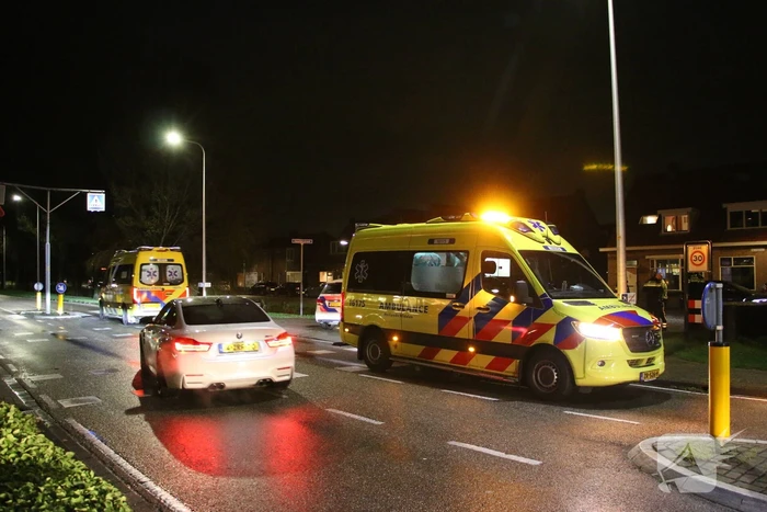 Twee gewonden bij aanrijding tussen fiets en scooter