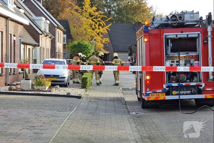 Straat afgesloten vanwege gaslekkage