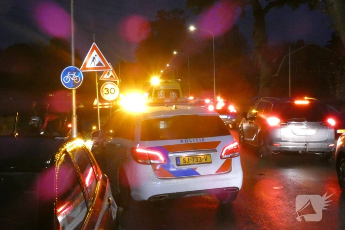 Gewonde bij aanrijding tussen scooter en fiets