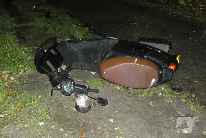 Gewonde bij aanrijding tussen scooter en fiets