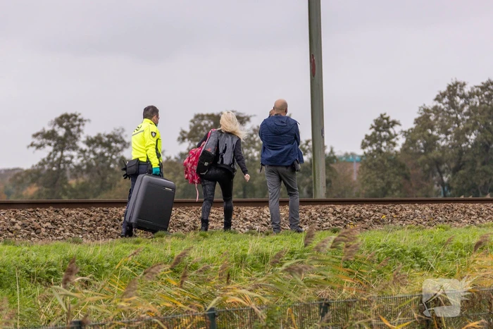 Geen treinverkeer door aanrijding met fietser