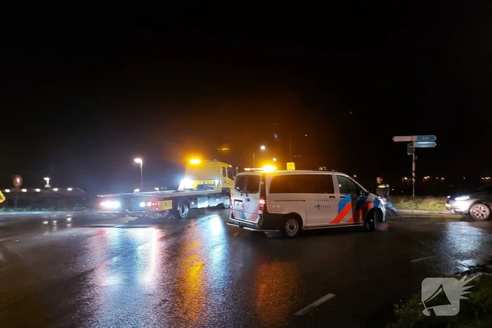Twee voertuigen betrokken bij botsing