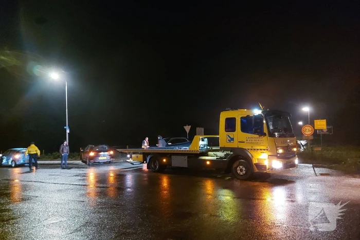 Twee voertuigen betrokken bij botsing