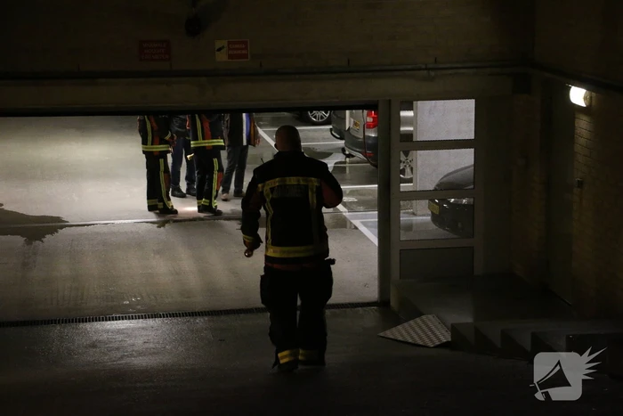 Brandende boiler zorgt voor wateroverlast in pand en parkeergarage