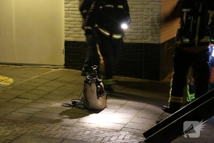 Brandende boiler zorgt voor wateroverlast in pand en parkeergarage