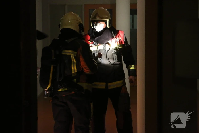 Brandende boiler zorgt voor wateroverlast in pand en parkeergarage