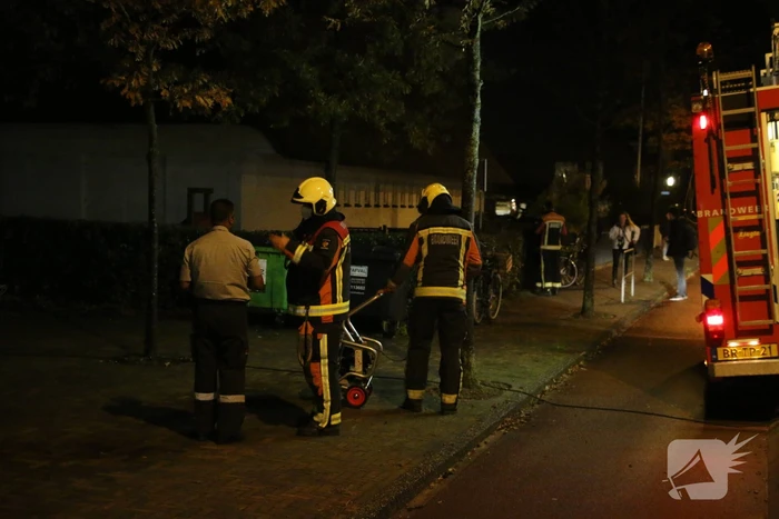 Brandende boiler zorgt voor wateroverlast in pand en parkeergarage