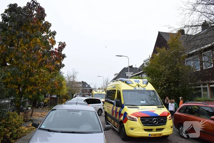 Traumahelikopter landt voor ongeval in huis