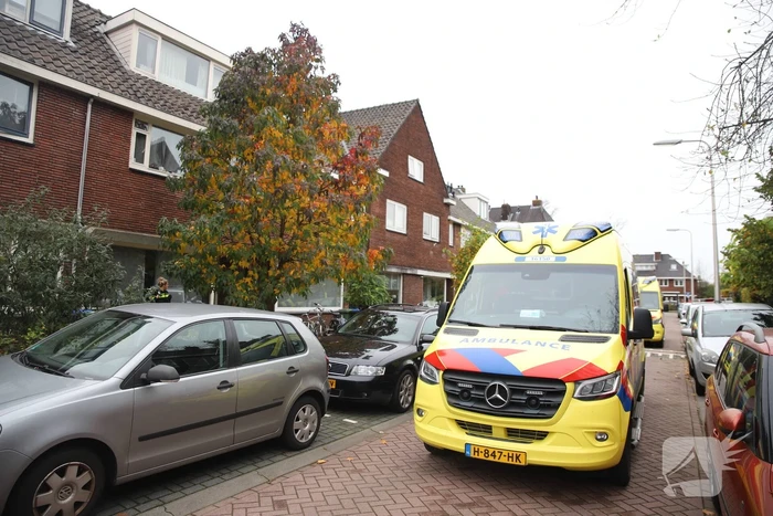 Traumahelikopter landt voor ongeval in huis