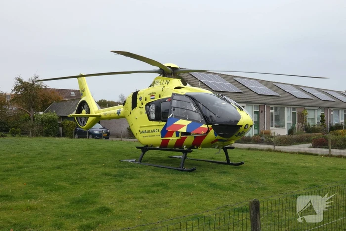 Traumahelikopter ingezet voor gewond kind