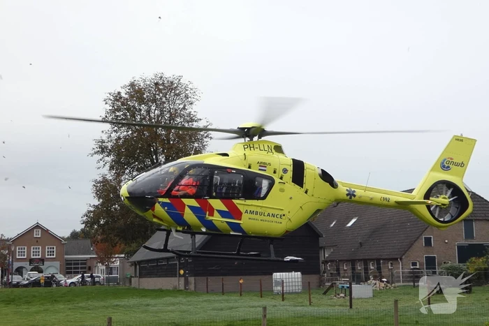 Traumahelikopter ingezet voor gewond kind