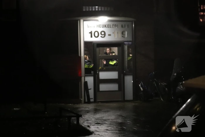 Grote politie-inzet bij woningoverval