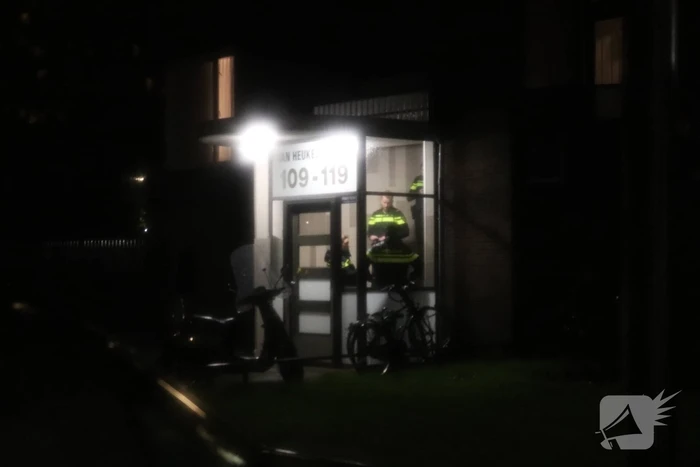 Grote politie-inzet bij woningoverval