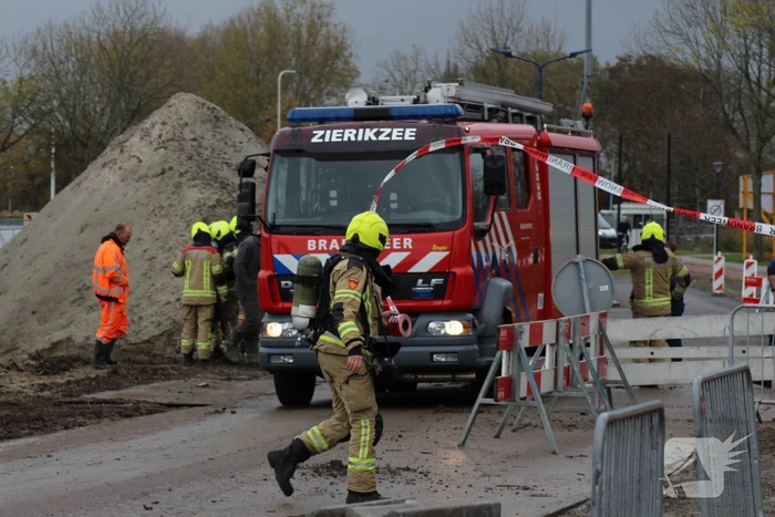 Gaslek door werkzaamheden in Poortambacht