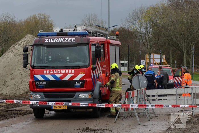 Gaslek door werkzaamheden in Poortambacht