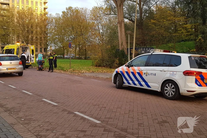 Meisje gewond na val met scooter