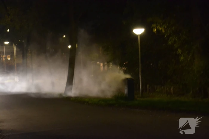 Brand in stroomkast