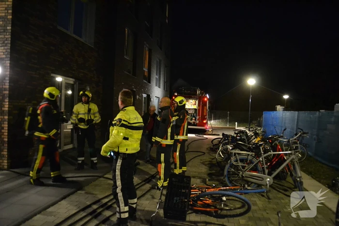 Appartementencomplex ontruimd na brand in meterkast