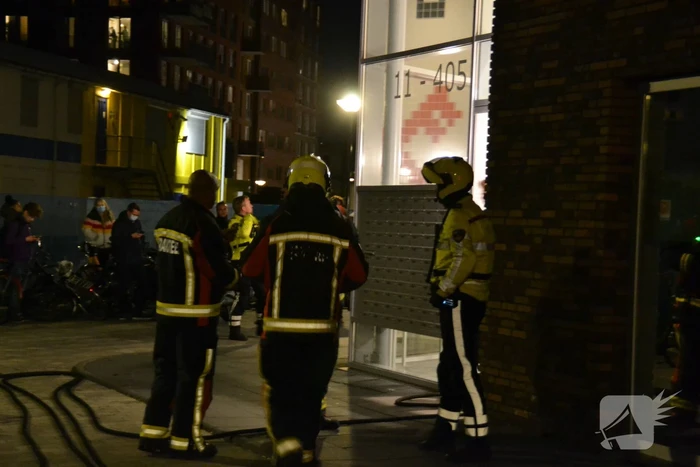 Appartementencomplex ontruimd na brand in meterkast