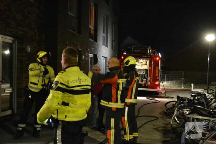 Appartementencomplex ontruimd na brand in meterkast