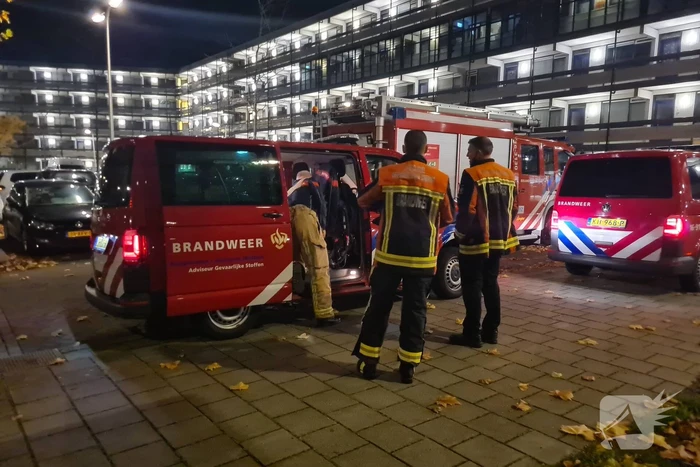 Vreemde lucht waargenomen in appartementencomplex