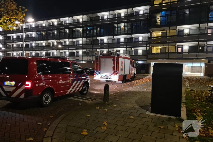 Vreemde lucht waargenomen in appartementencomplex