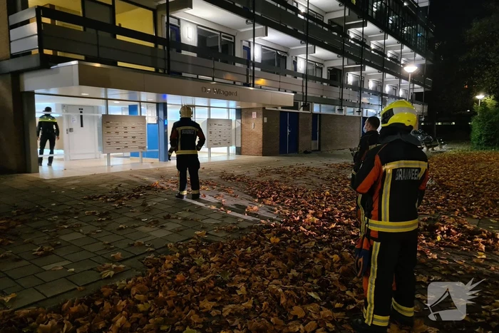 Vreemde lucht waargenomen in appartementencomplex